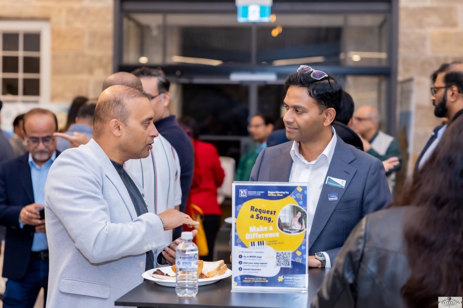 The Artha community gathered for the Business Roundtable.