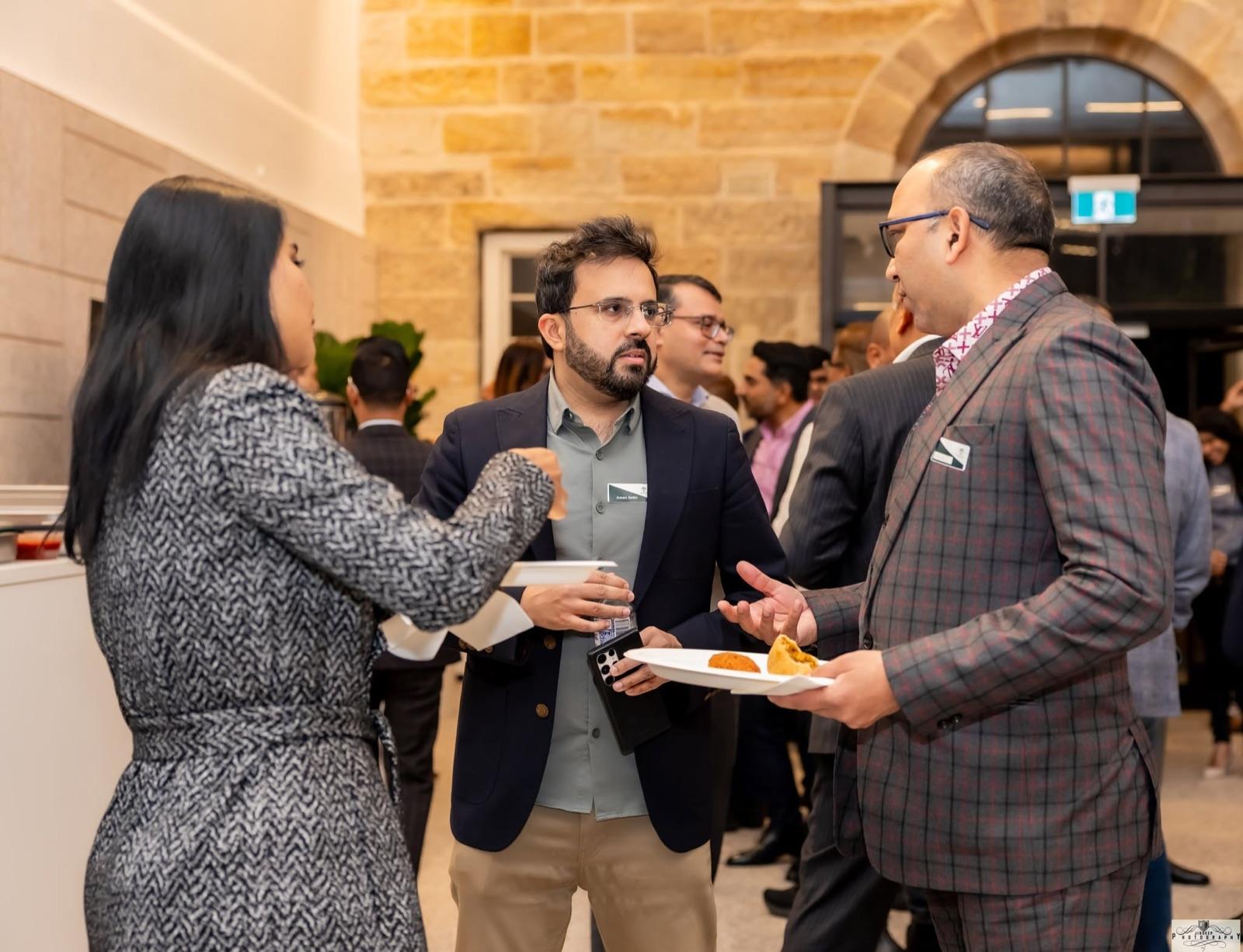 Attendees at the Artha Business Roundtable.