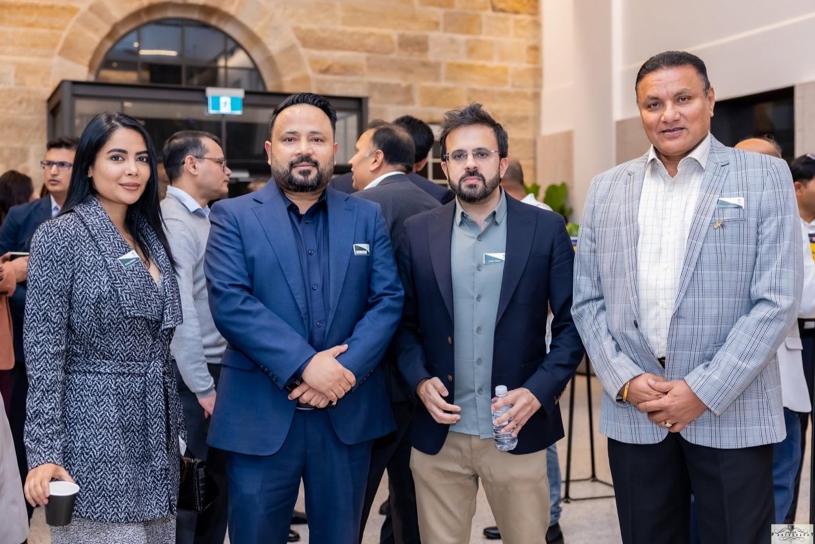 Members connecting at the Artha Business Roundtable.